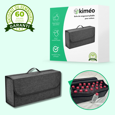 Boîte de rangement pliable pour voiture
