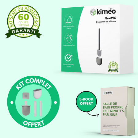 FlexiWC – Brosse WC en silicone souple et efficace