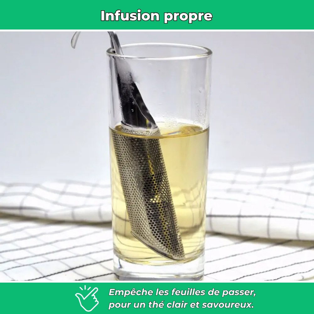 Infuzéo – Filtres à thé pratiques et élégants (pack de 2)