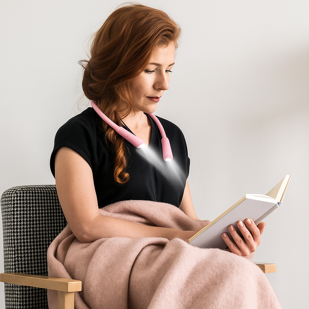 Lectura | Lampe de lecture cou rechargeable LED réglable mains libres
