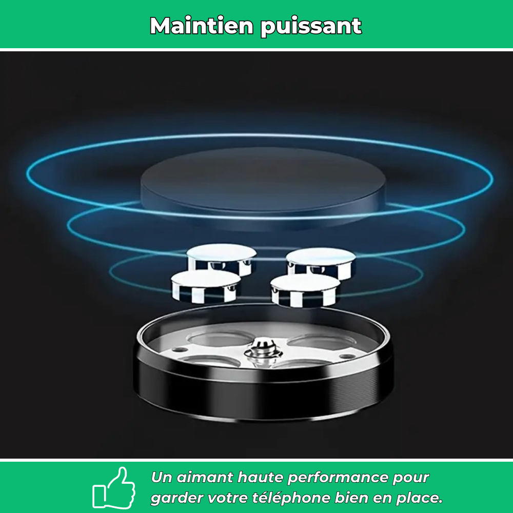 Support magnétique universel pour téléphone