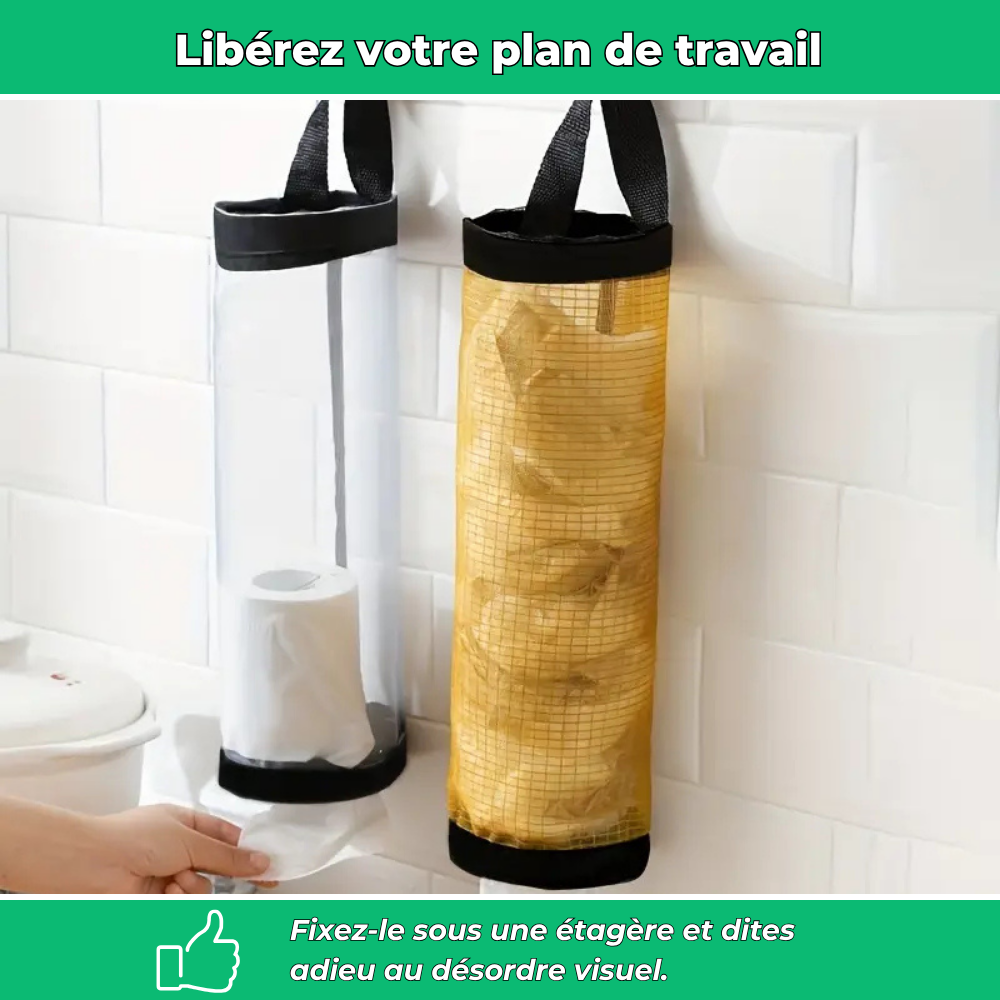 Distributeur mural pour sacs poubelle