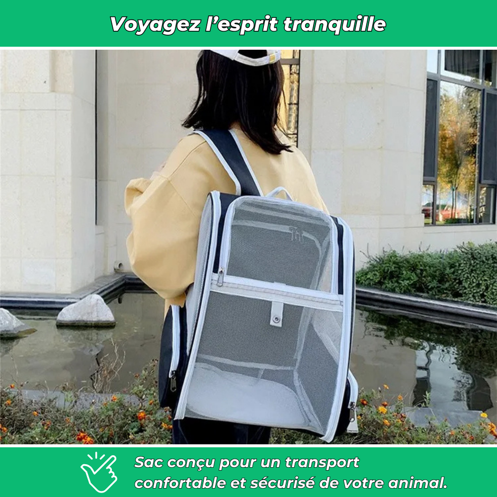 Sac de transport extérieur pour chien et chat – Voyage sécurisé et confortable