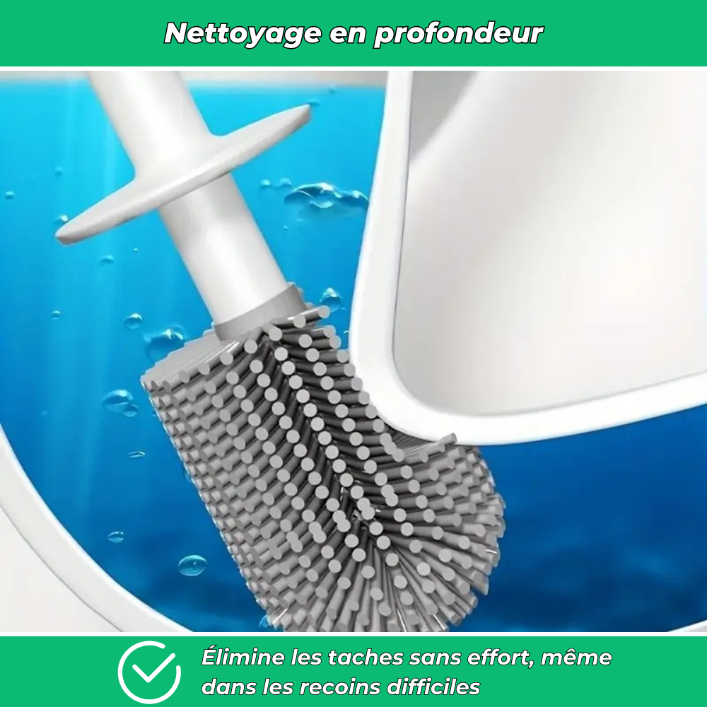 Brosse WC murale – Nettoyage pratique et durable