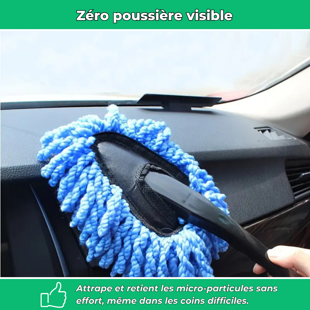 Brosse douce anti-poussière pour voiture