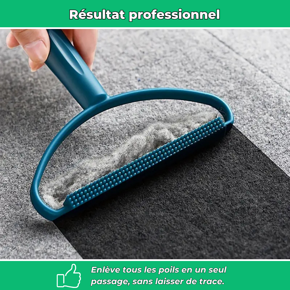 Brosse anti-poils pour canapés et tapis