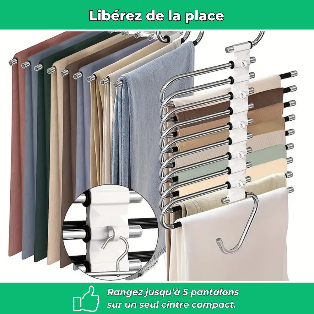 EasyFlex – Cintre gain de place 5 couches