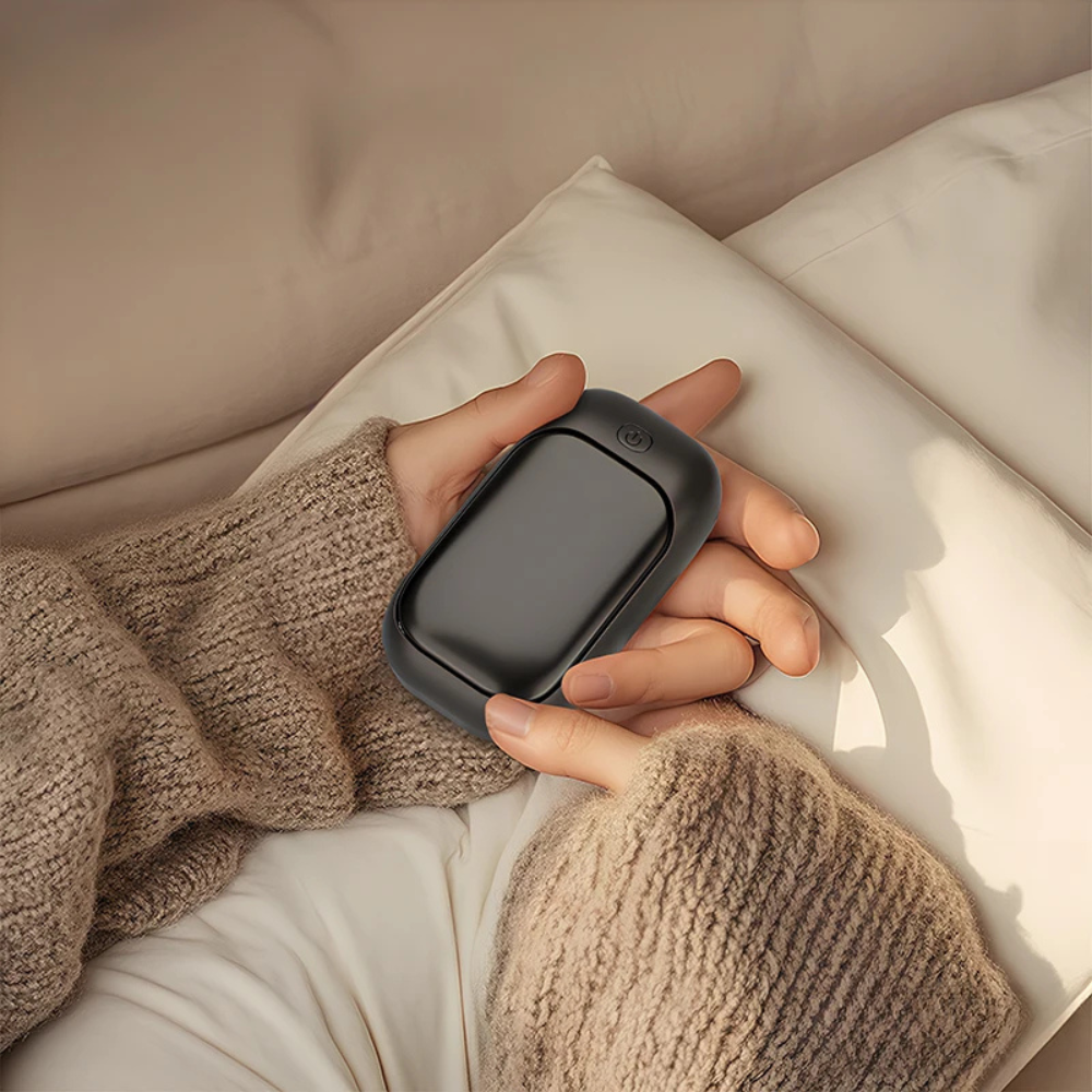 Warmix | Chauffe mains rechargeable réutilisable Lot de 2 portable double chaleur hiver