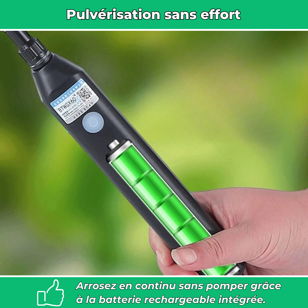 Pulvérisateur de jardin électrique 5L rechargeable