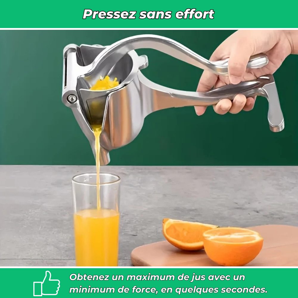 Zestio – Presse-agrumes manuel 3-en-1 pour cuisine