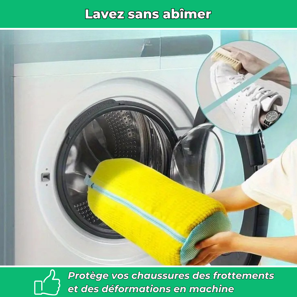 Sac de lavage protecteur pour chaussures