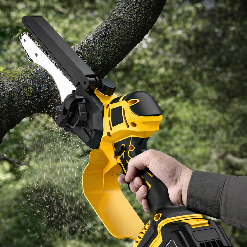 V100 PRO | Tronçonneuse Électrique Sans Fil | Coupe Rapide & Précise
