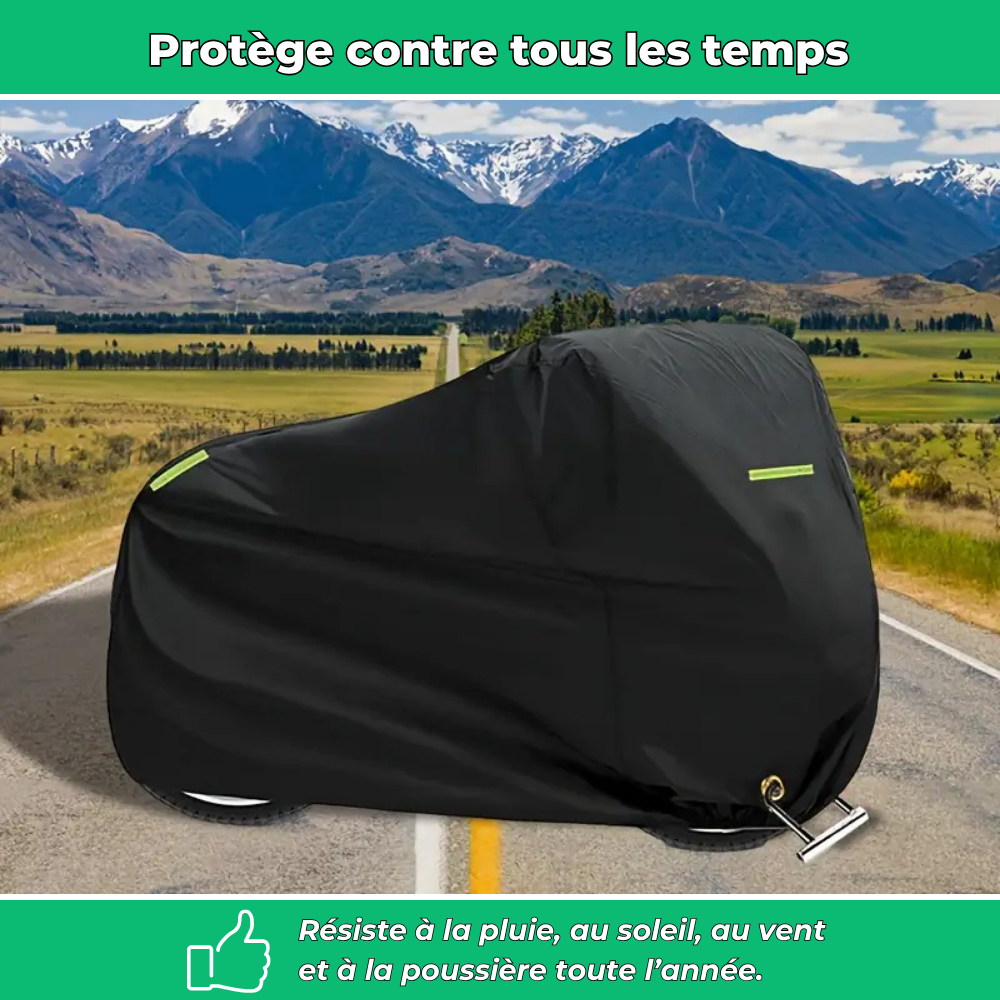 Housse de moto 210D imperméable et anti-UV