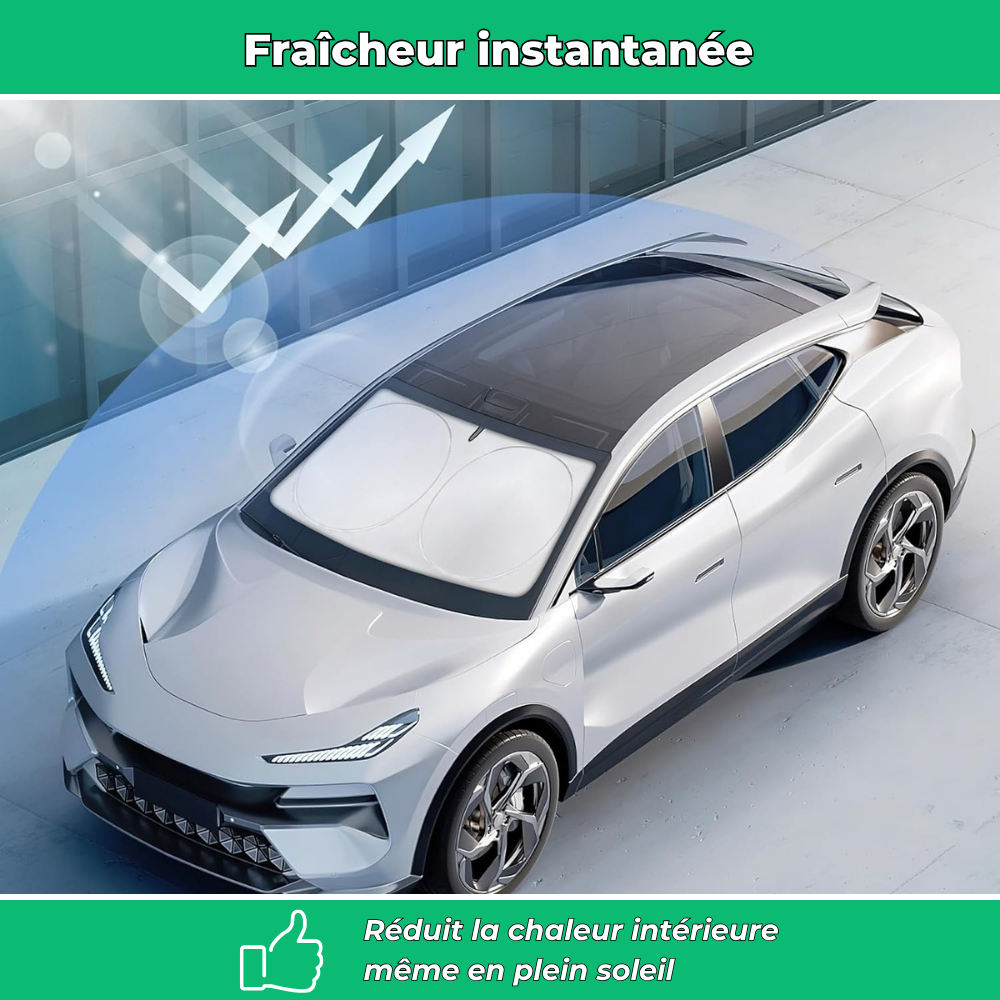 PareFlash – Protection pare-brise été contre chaleur et UV