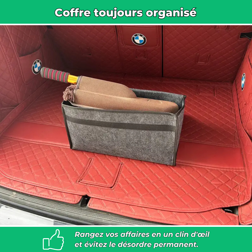 Boîte de rangement pliable pour voiture