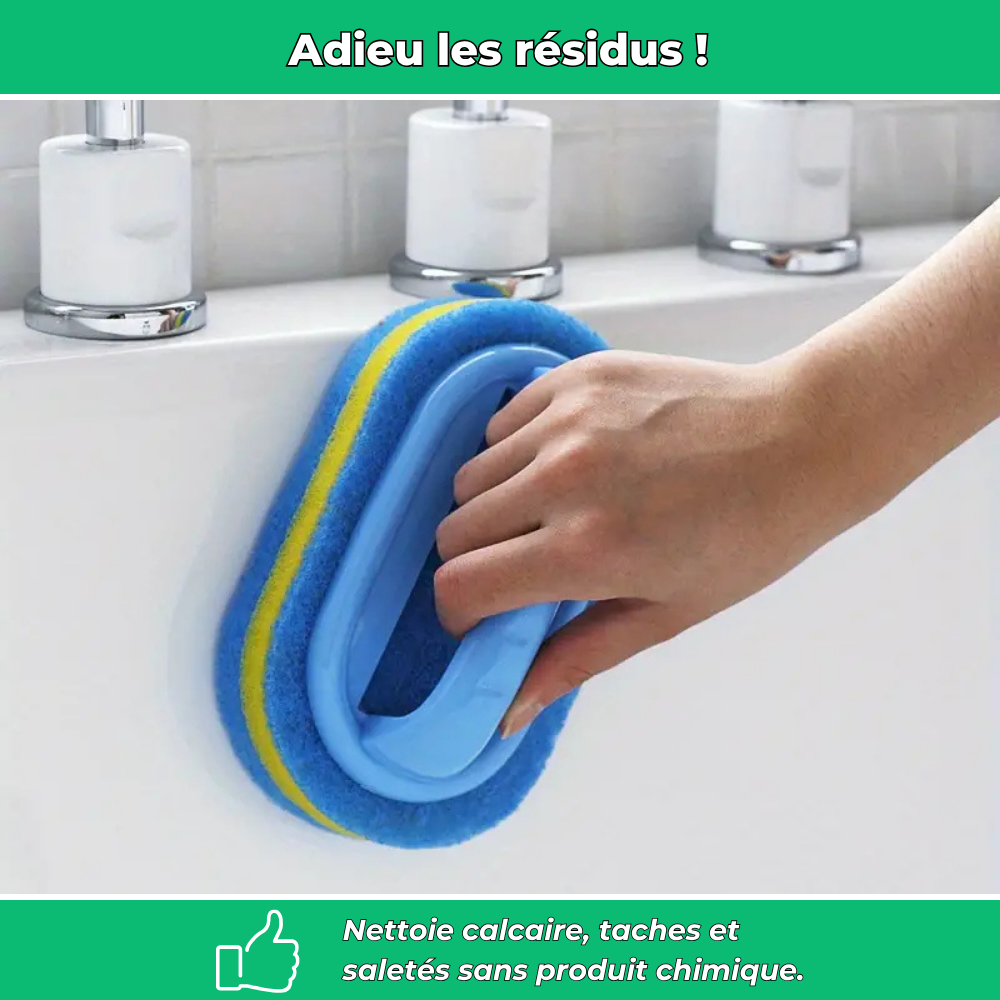 TotalClean – Éponge magique anticalcaire pour salle de bain et cuisine