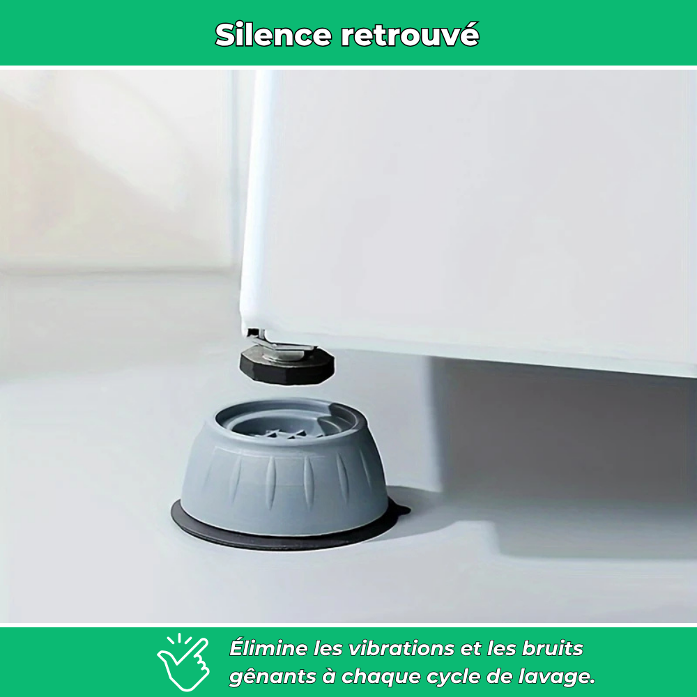 Amortisseurs pour lave-linge et sèche-linge (Lot de 4)