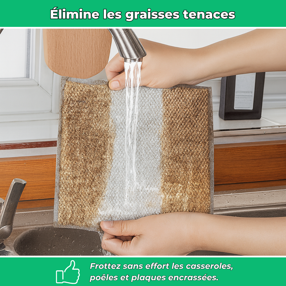 Cleaninox – Chiffons récurants inox puissants et durables