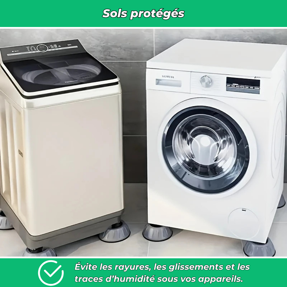 Amortisseurs pour lave-linge et sèche-linge (Lot de 4)
