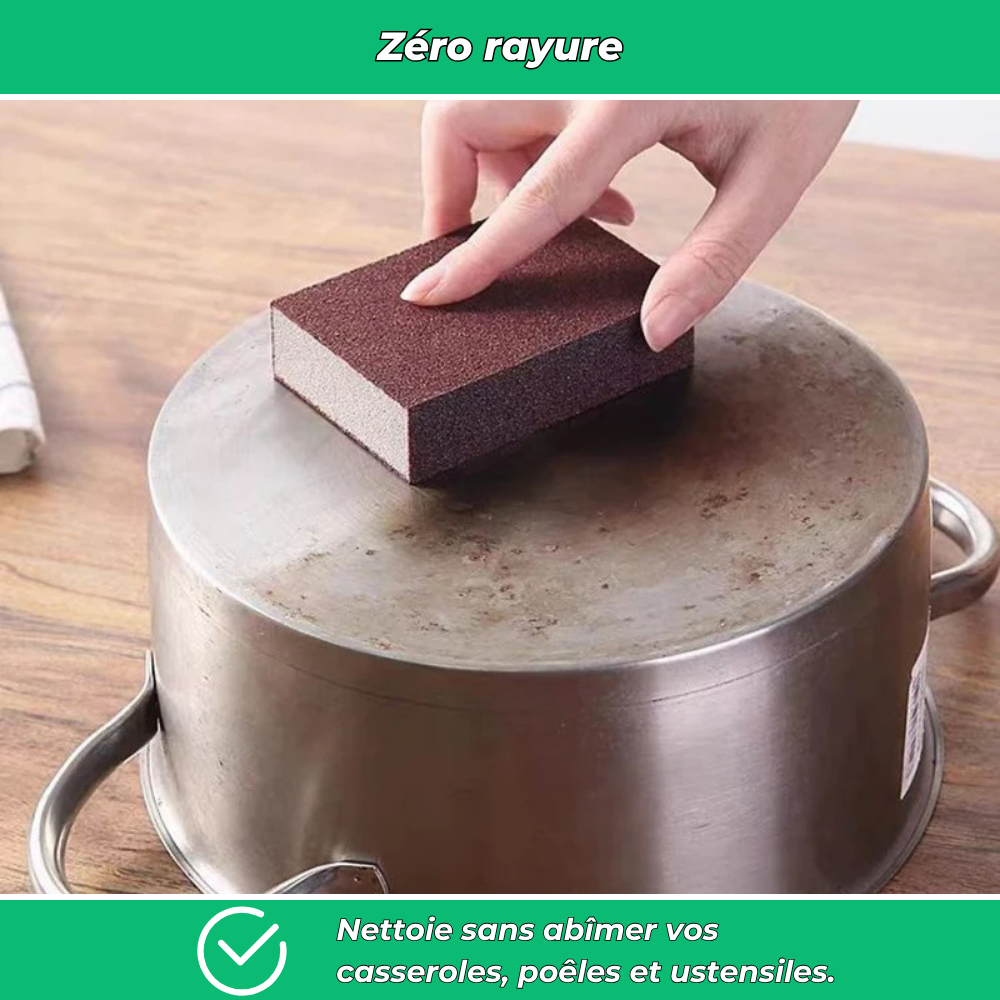 Lot de 10 éponges magiques détartrantes pour cuisine