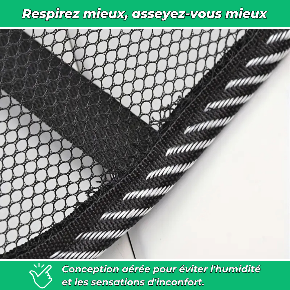 ZenBack – Coussin de soutien lombaire avec effet massage