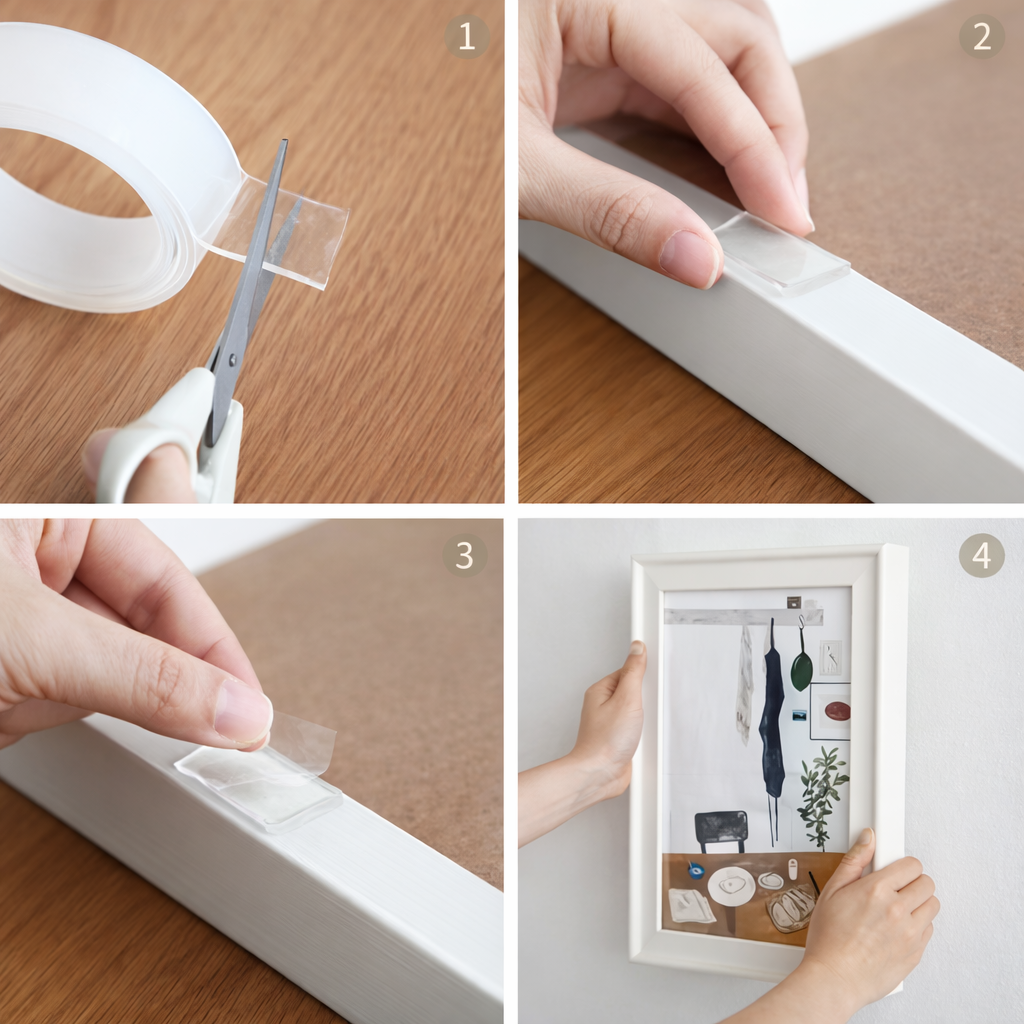 Flexi’Fix PRO | Ruban adhésif double face 3 mètres | 1+1 offert