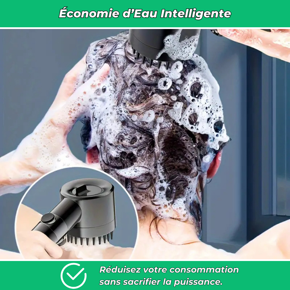 AquaBoost – Douchette à pression puissante multi-jets