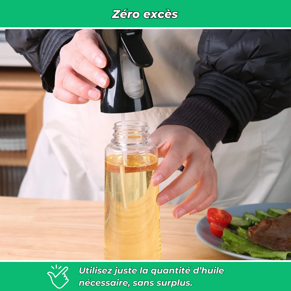 Spray huile cuisine 300 ml pour airfryer – Accessoire friteuse sans huile
