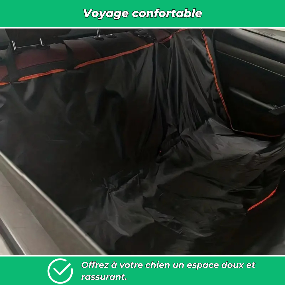 Tapis de protection de siège auto pour chien – Tapis pliable Oxford 210D résistant