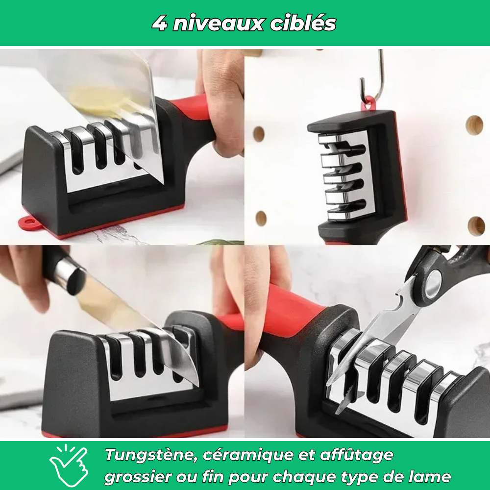 Affinéo – Aiguiseur de couteaux facile et rapide