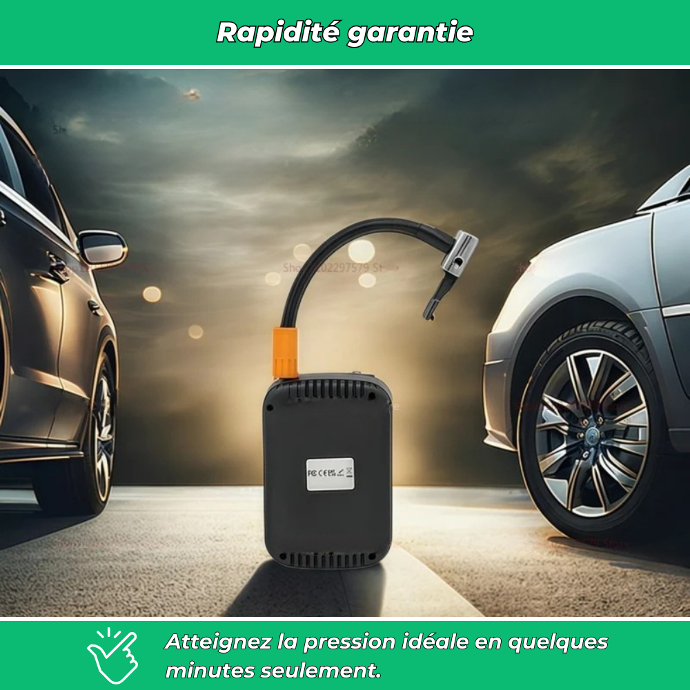 Compresseur à air portable sans fil – Gonfleur pneus