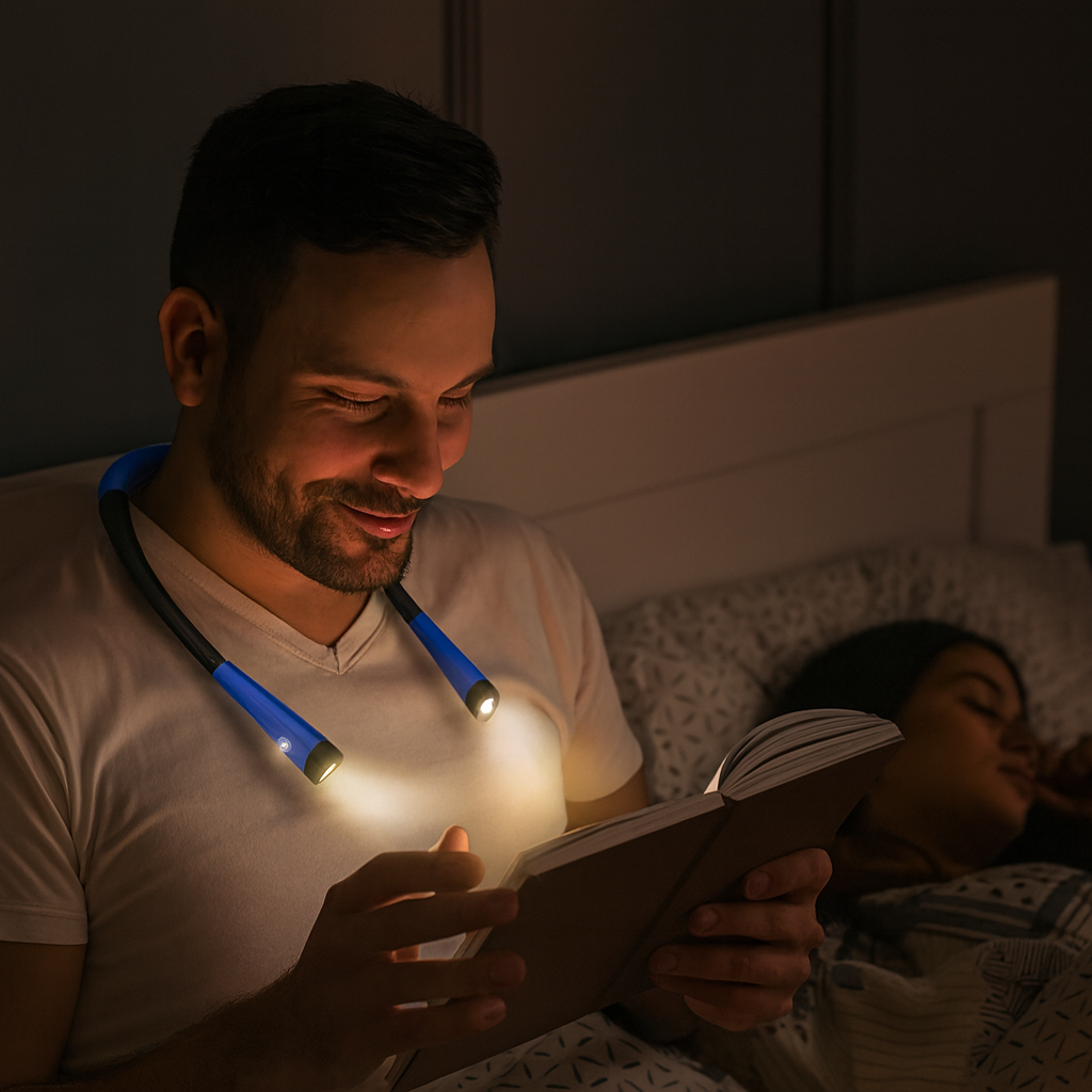 Lectura | Lampe de lecture cou rechargeable LED réglable mains libres