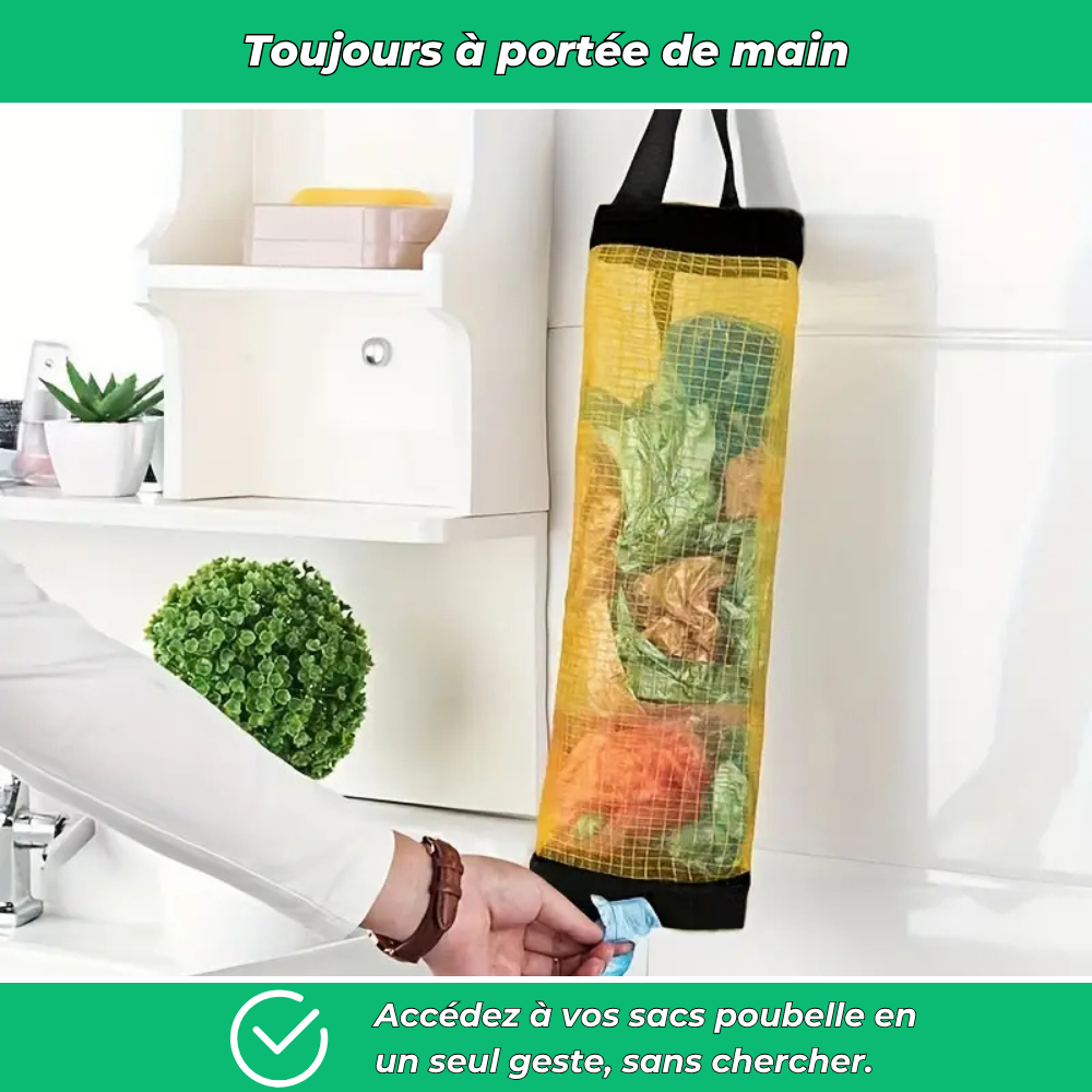 Distributeur mural pour sacs poubelle