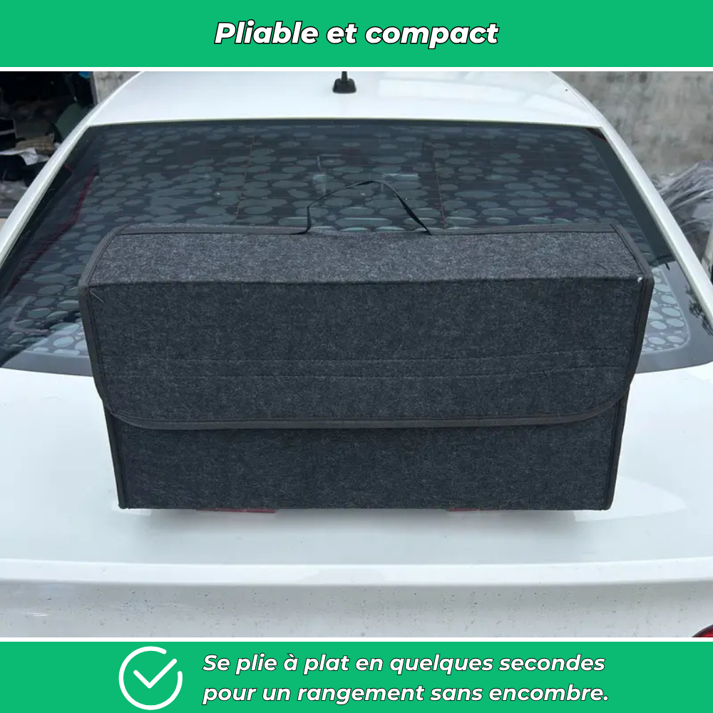Boîte de rangement pliable pour voiture