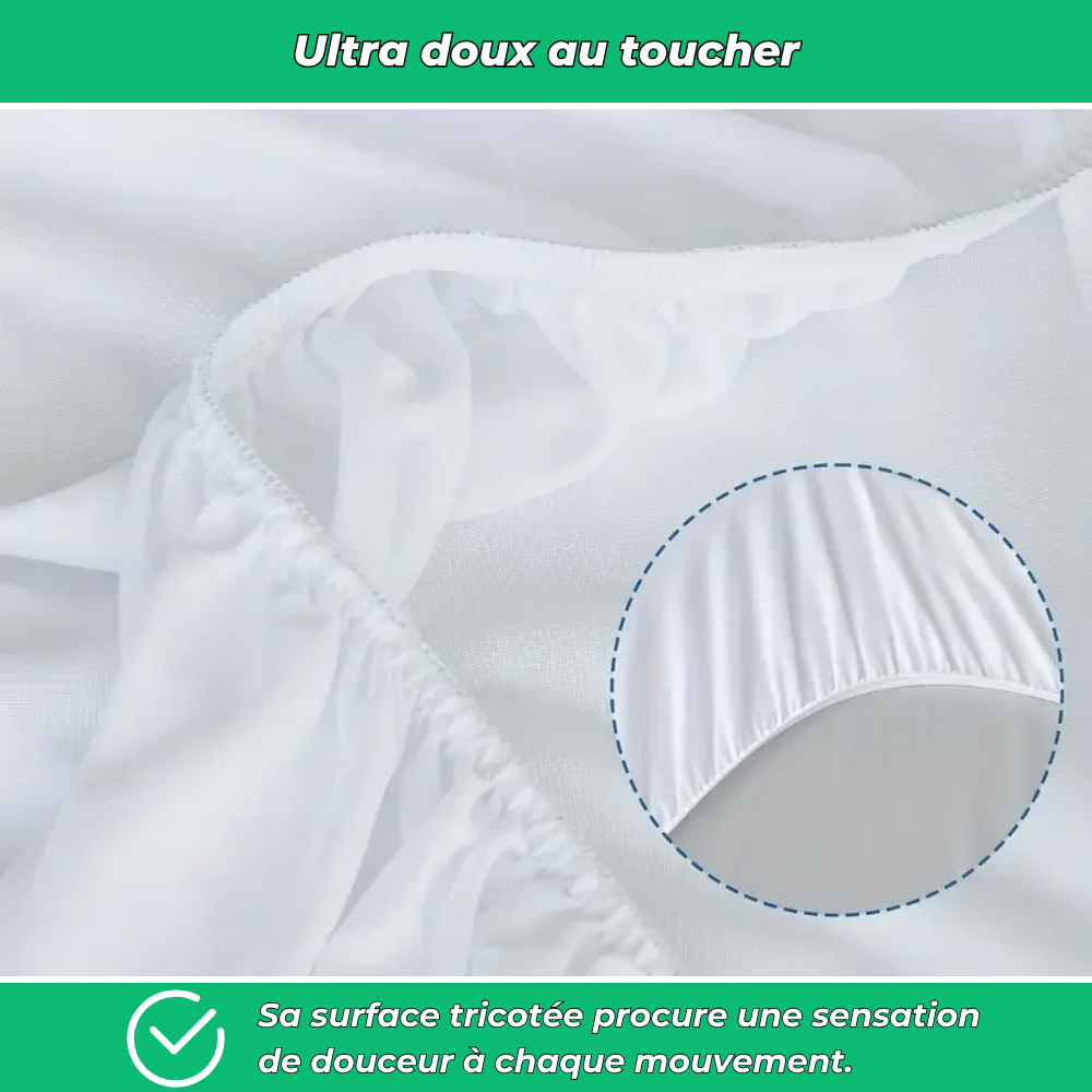 Protège-matelas imperméable ultra doux et respirant