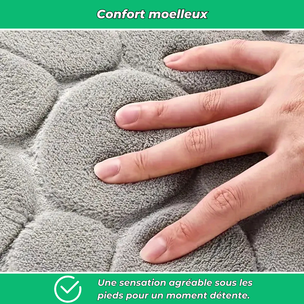 Tapis de salle de bain absorbant & confortable
