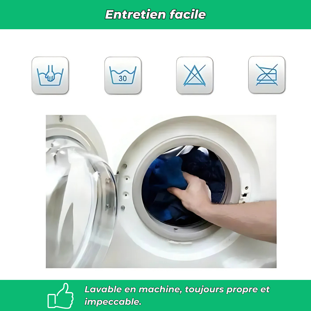 Housse canapé extensible lavable – Protection légère et durable