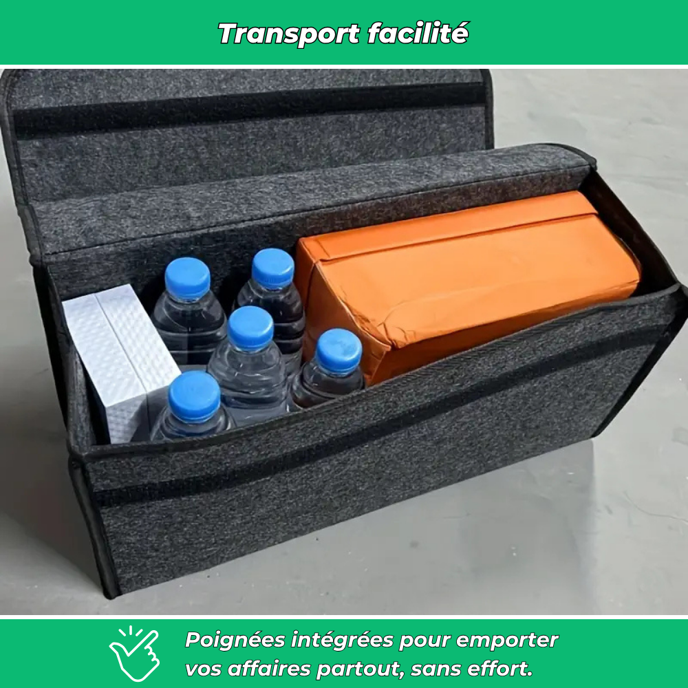 Boîte de rangement pliable pour voiture
