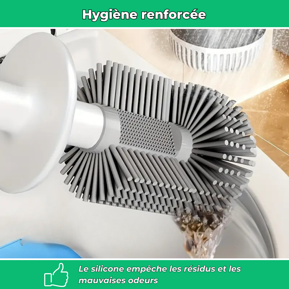 Brosse WC murale – Nettoyage pratique et durable