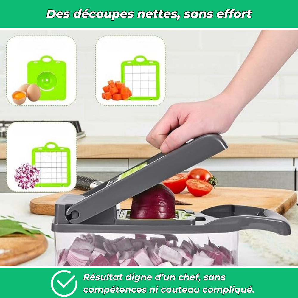 EasyCoup’ – Trancheur de légumes complet 16 en 1