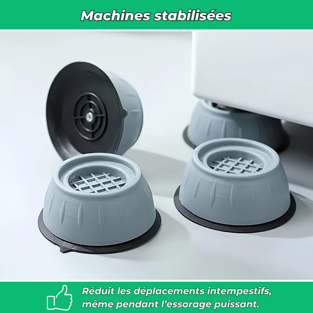 Amortisseurs pour lave-linge et sèche-linge (Lot de 4)
