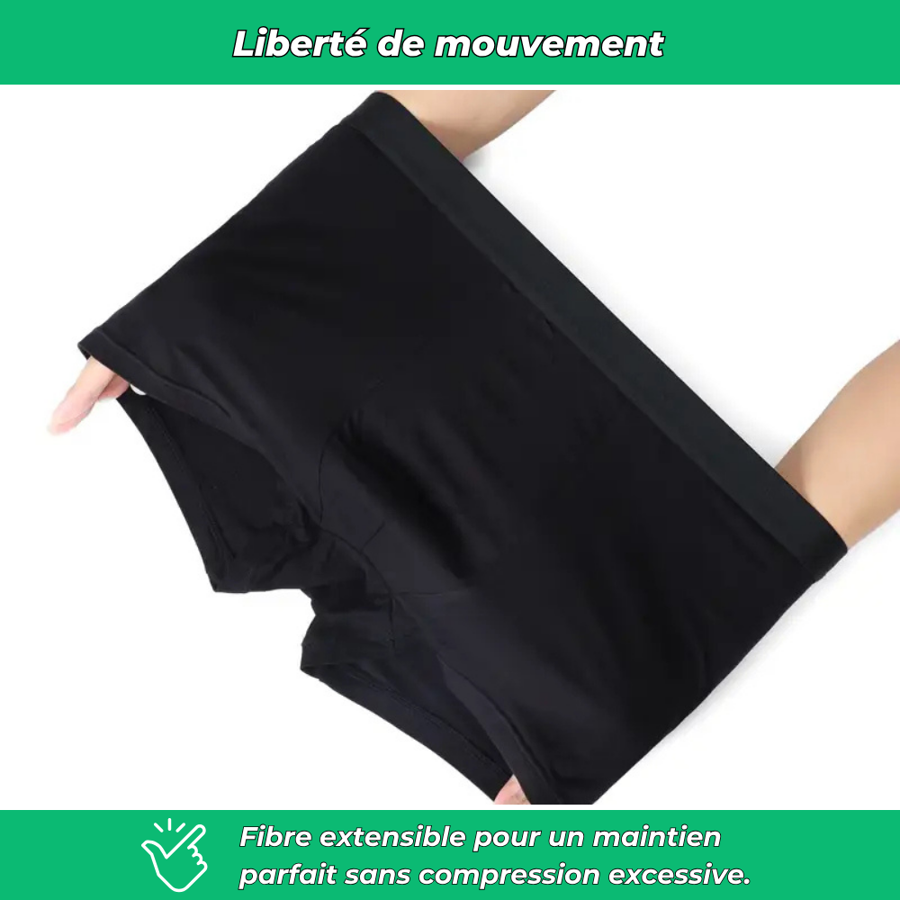 Lot de 10 boxers homme en fibre de bambou