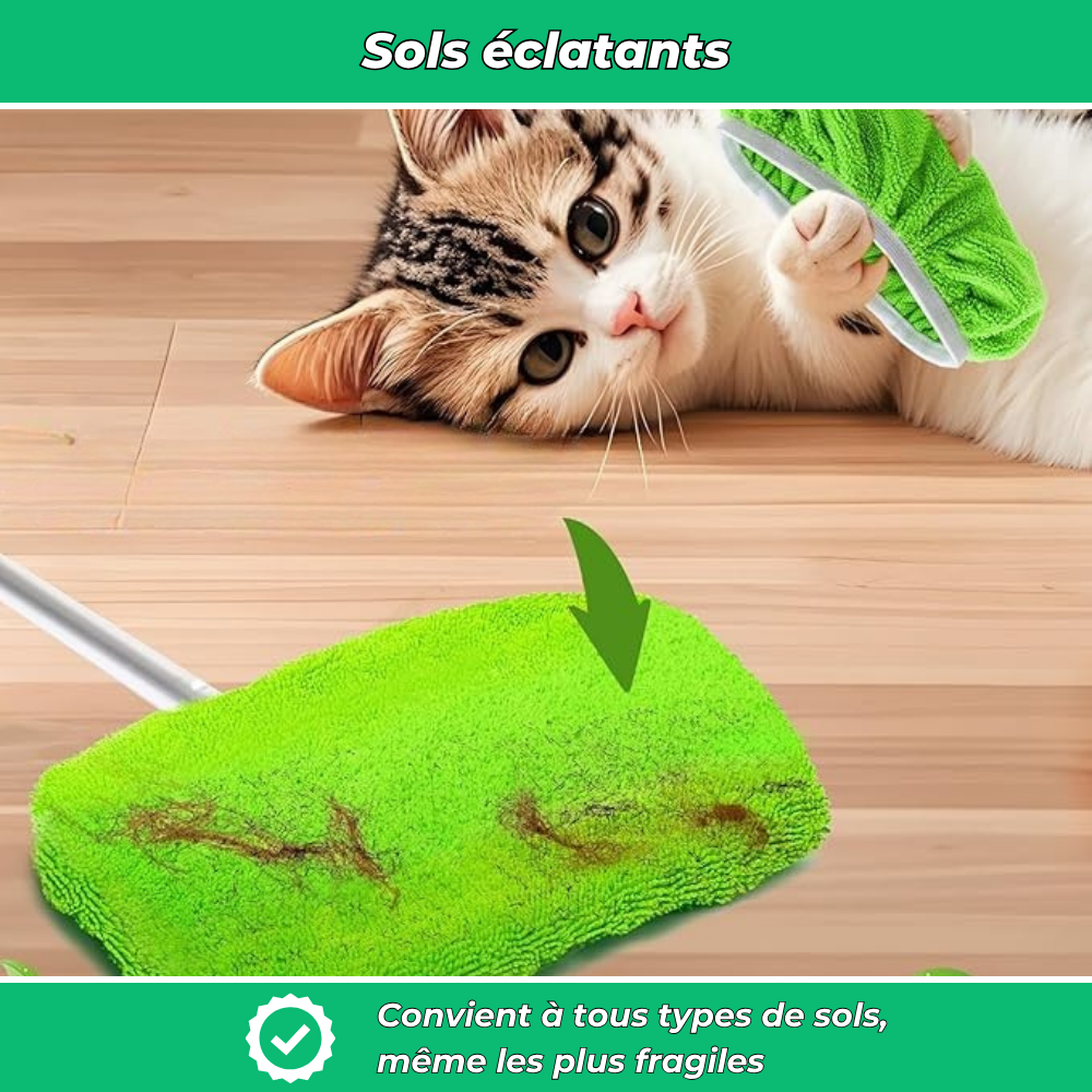 CleaNéo – Housse réutilisable pour Swiffer (Lot de 5)
