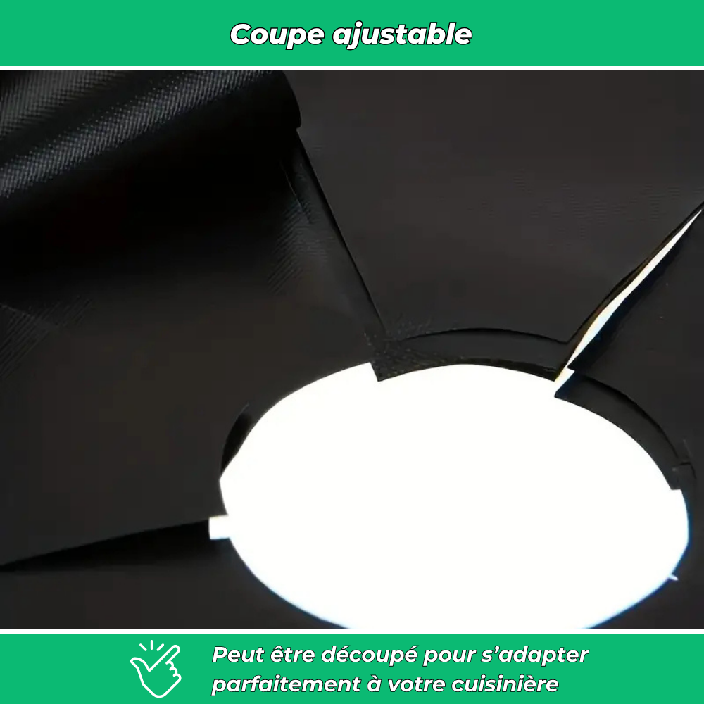 Protège-brûleurs réutilisables pour cuisinière