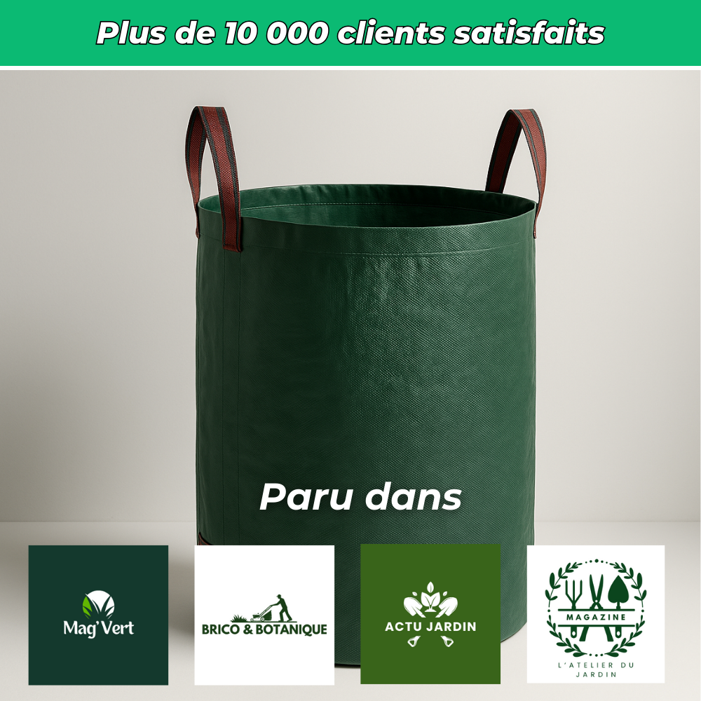 Sac de jardin indéchirable pour déchets - 272L