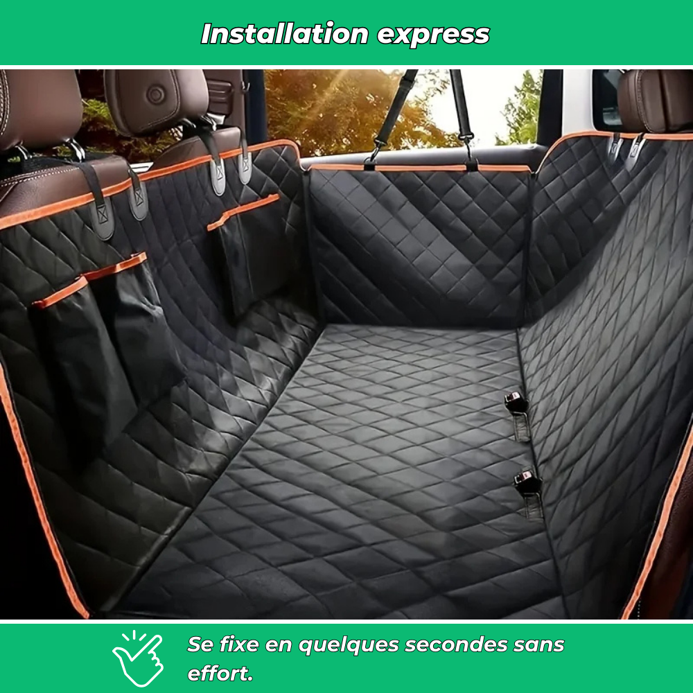 Tapis de voiture pour chien – Hamac protecteur siège arrière