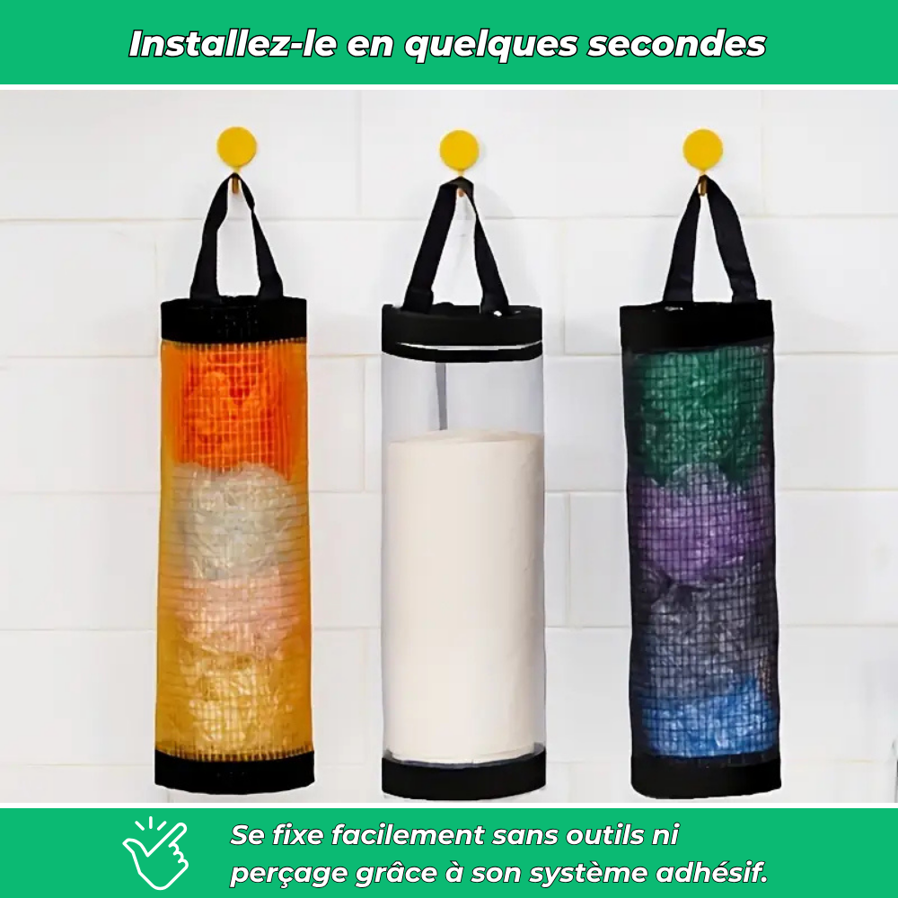 Distributeur mural pour sacs poubelle