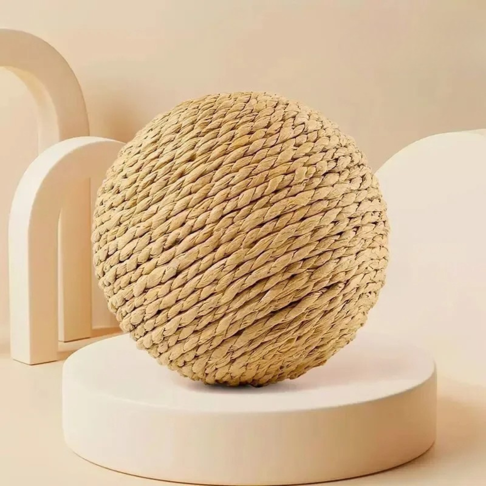 Balle à gratter interactive pour chats