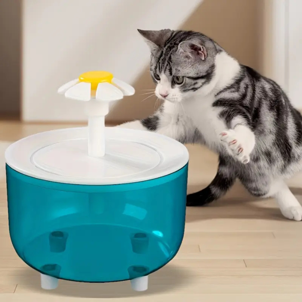 AquaChat - Fontaine filtrante à eau douce pour chats