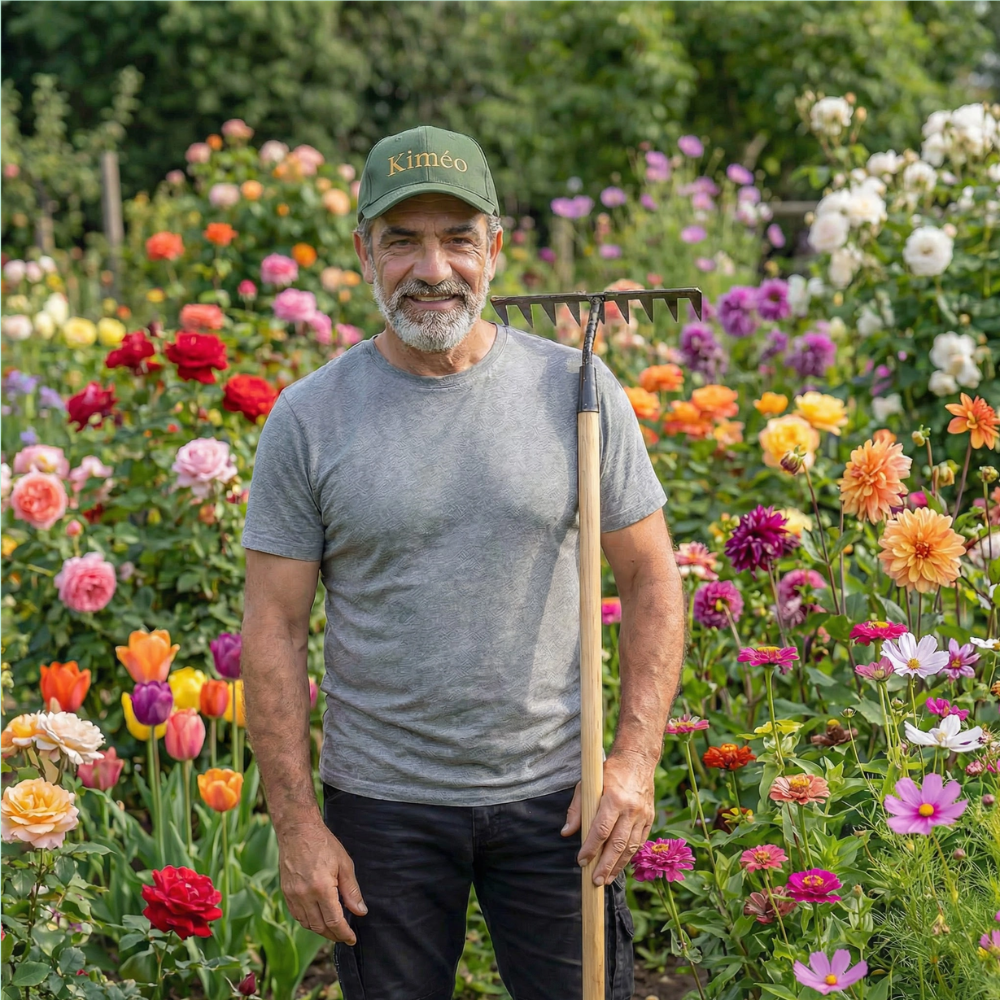 Râteau de Désherbage en Acier Robuste | Outil Résistant pour Entretien de Jardin et Élimination des Mauvaises Herbes